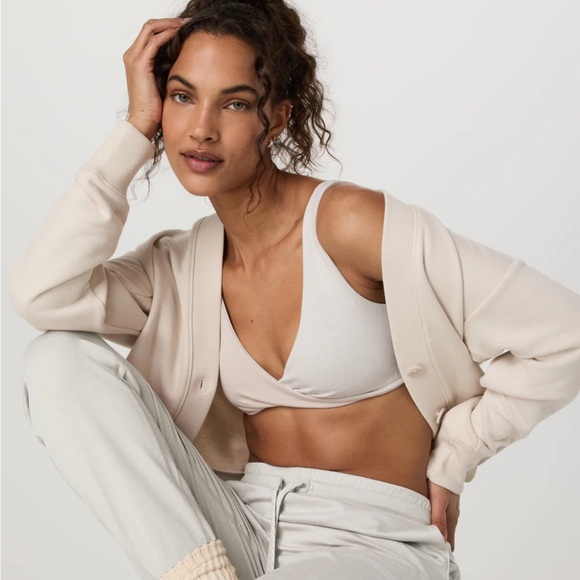 Vouri Halo Reversible Bra in Salt Heather NWOT - Picture 4 of 9